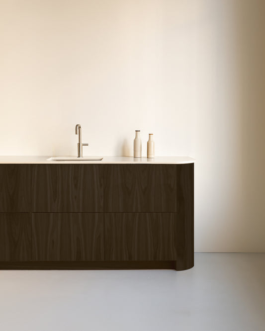 METOD afgerond bedekkingspaneel No. 1 Shadow Walnut