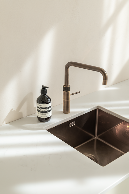 Spoelbak Patinated Brass