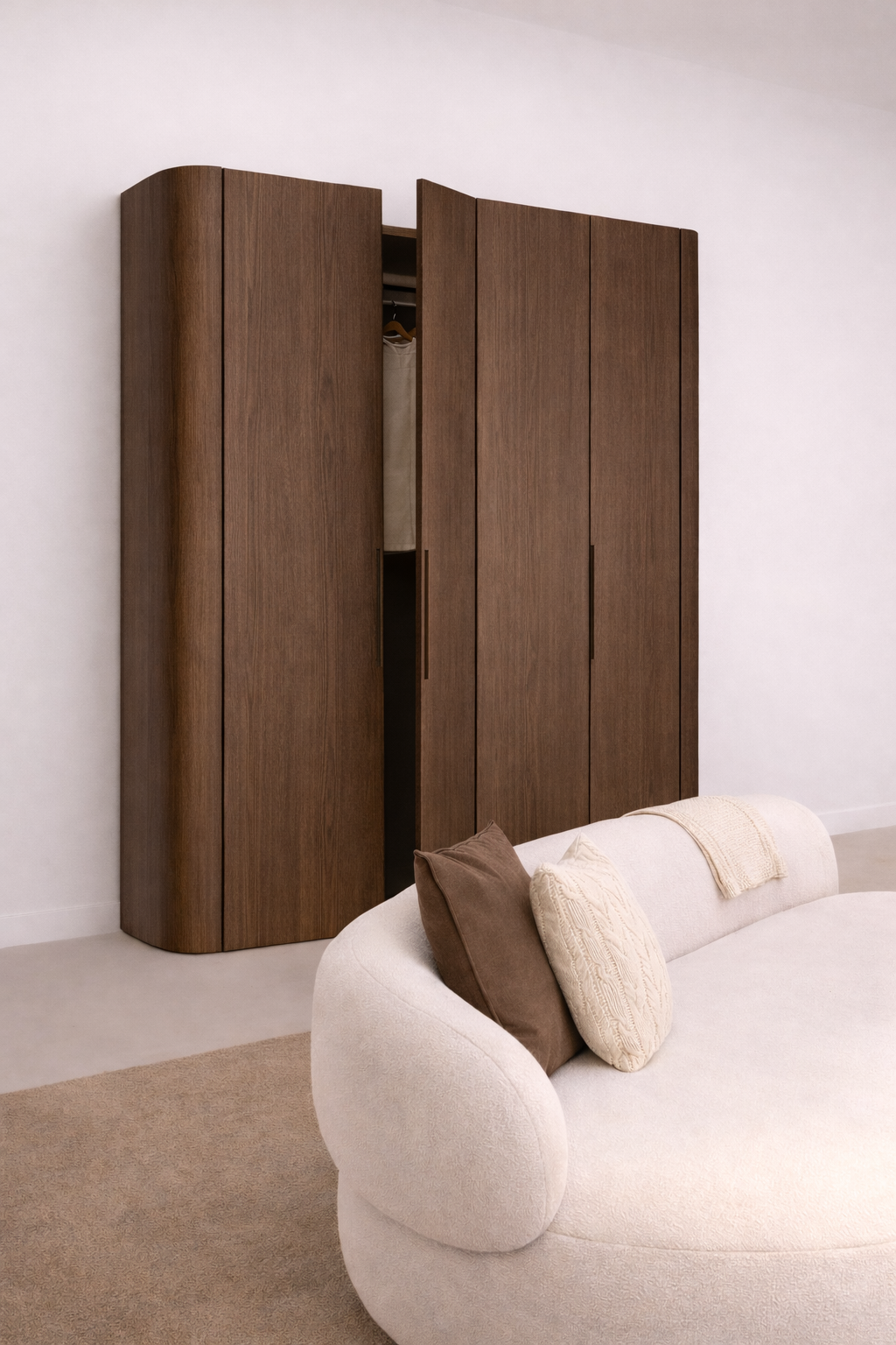 PAX Panneau de recouvrement arrondi No.1 Warm Oak