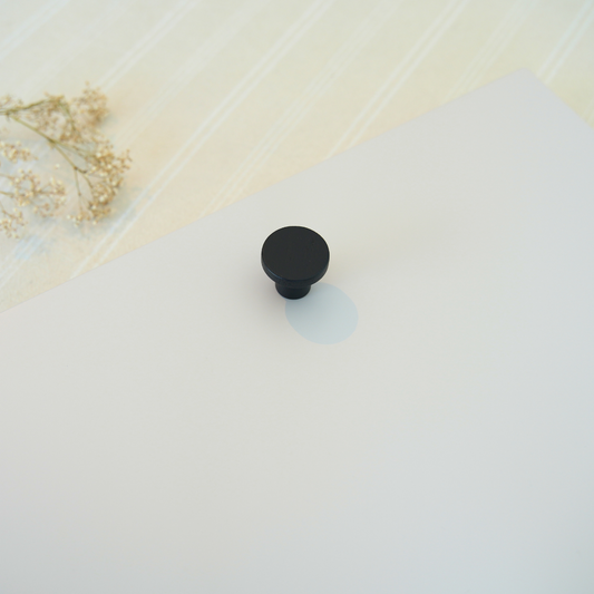 Wood Knob Black