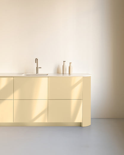 METOD curved cover panel No. 1 Yellow