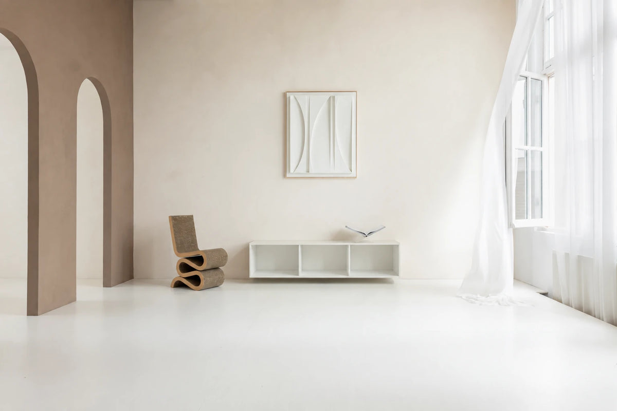 IKEA BESTÅ tv-meubel / No. 1 Cream, voor